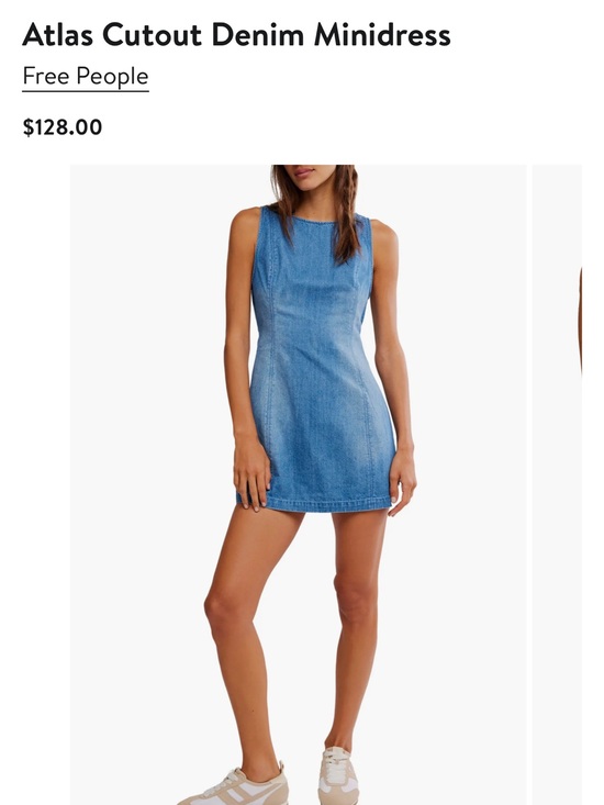 Free People Dresses & Skirts - FP Atlas denim dress